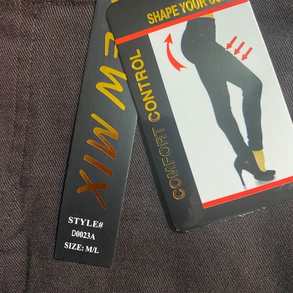 NWT Pull On Comfort Control Brown Pants New with Tags Women's M/L - Picture 4 of 5